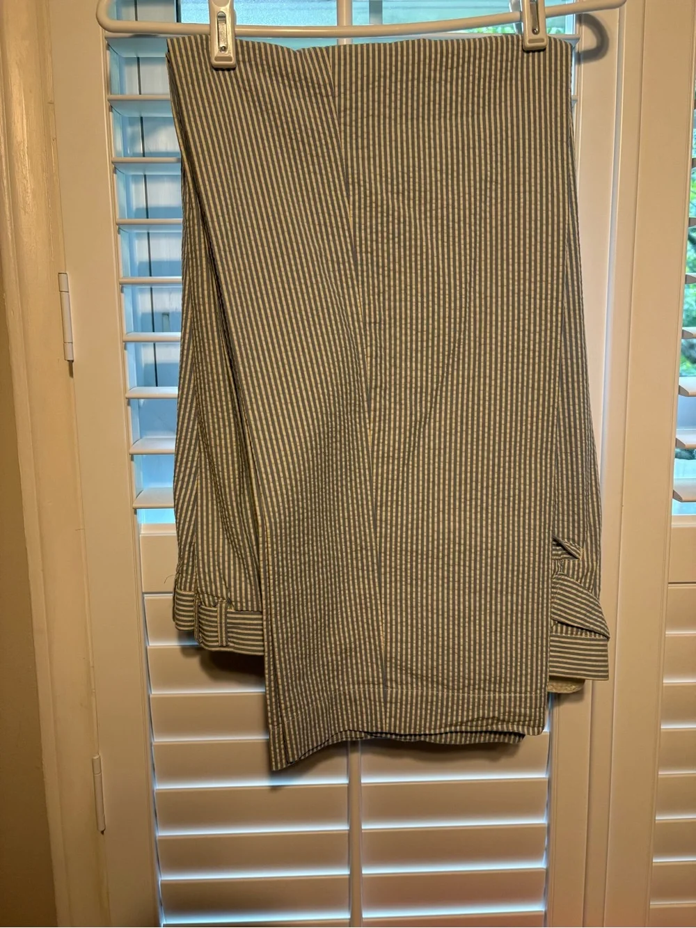 Seersucker pants